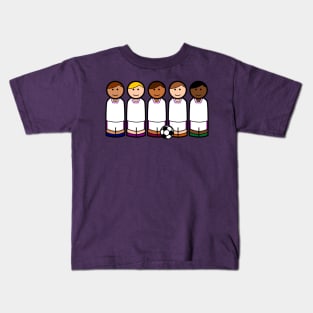 Soccer Peg Dolls Kids T-Shirt